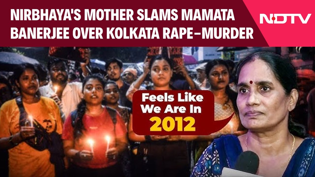 ⁣Kolkata Doctor Case | Nirbhaya's Mother Slams Mamata Banerjee Over Kolkata Rape-Murder Case