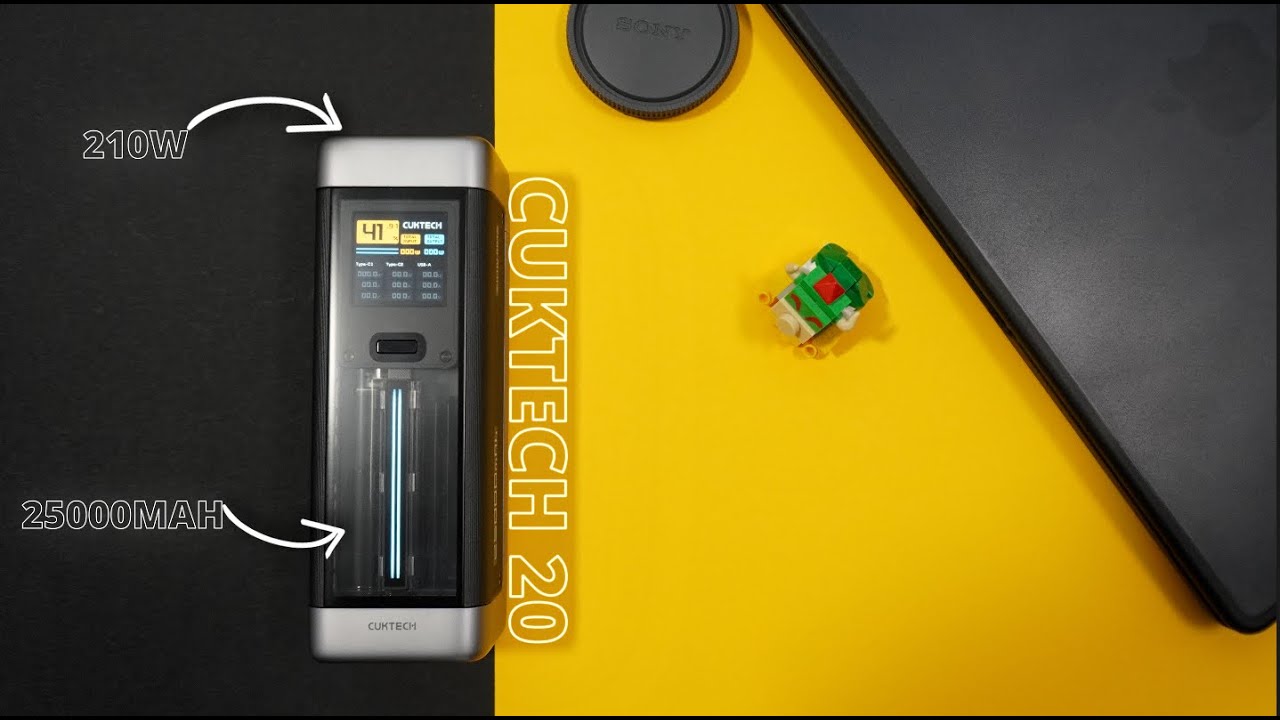 CUKTech 20 Powerbank Review - 250W OutPut, 110W Reverse Charge, 3