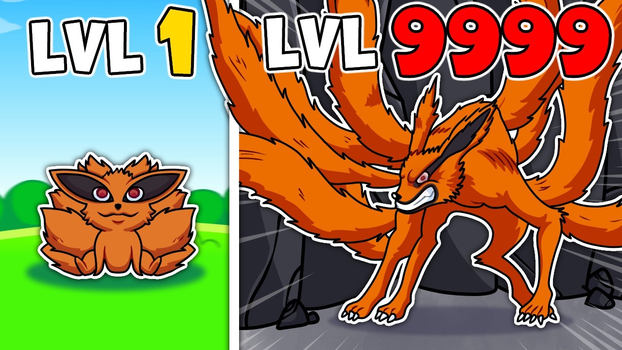 Treinando uma BIJUU que FICA MAIS FORTE a Cada EVOLUÇÃO