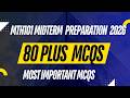 MTH101 Midterm preparation 2026 | Most Important MCQs | VU