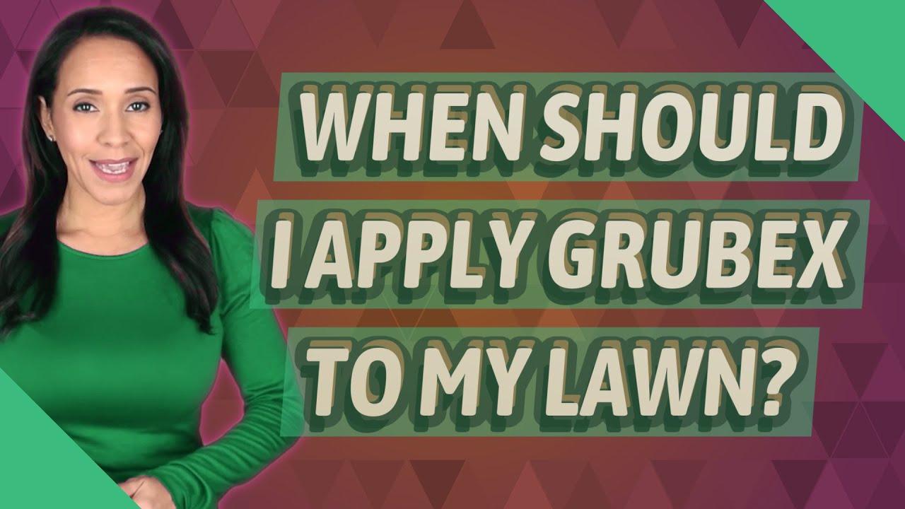 when-should-i-apply-grubex-to-my-lawn-youtube