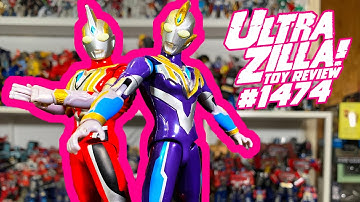 BANDAI ULTRA ACTION FIGURES ULTRAMAN TRIGGER POWER & SKY TYPE REVIEW!