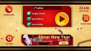 Snake.io - Lunar New Year Event Random Gameplay screenshot 4