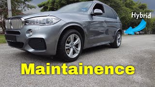 Maintenance For Bmw F15 X5 40e Hybrid phev