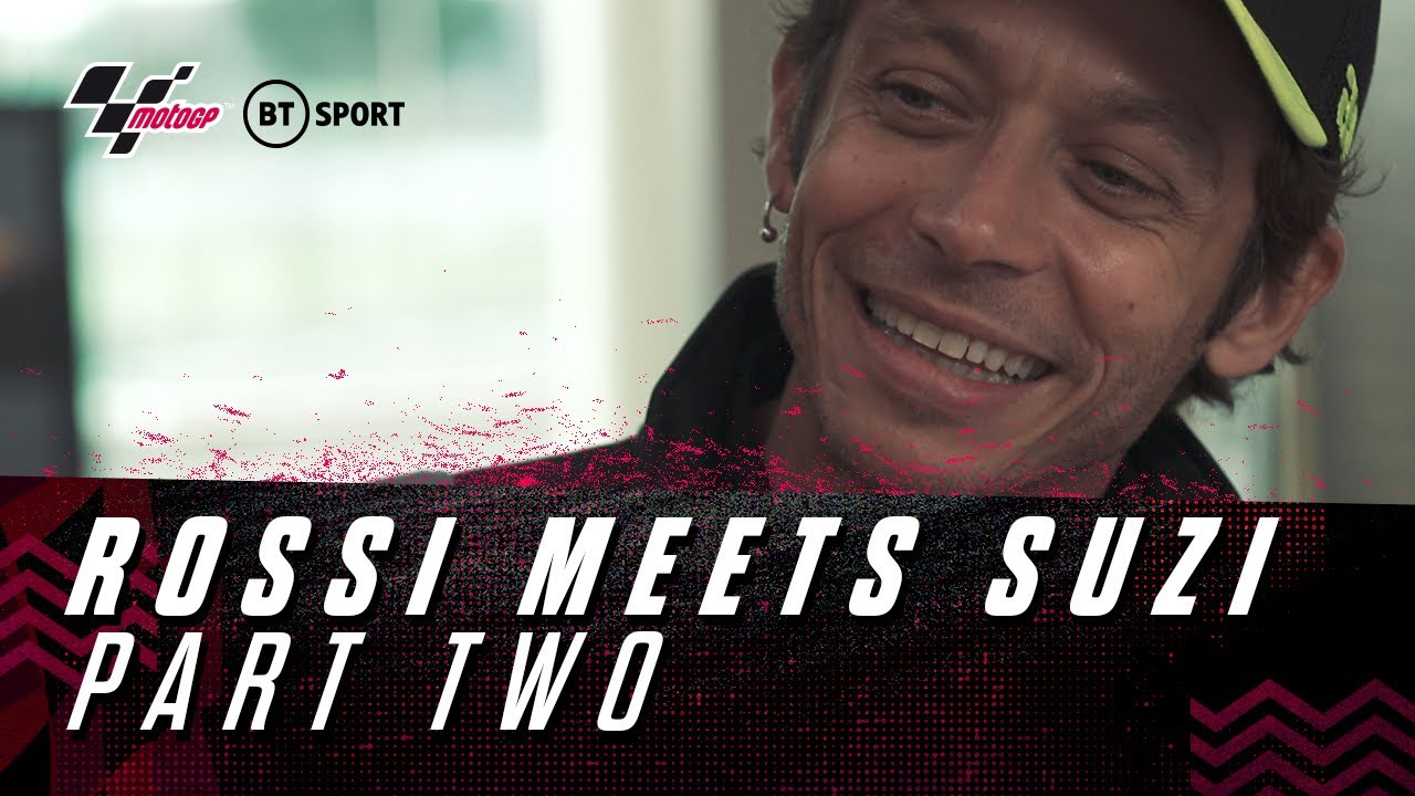 Valentino Rossi on his rivals, friends, and those no longer with us Rossi meets Suzi Part Two