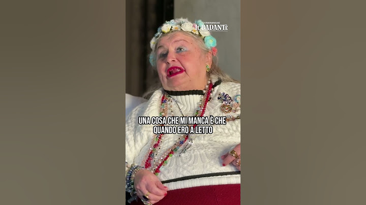 Anna Maria, 80 anni e il giorno più bello della vita.