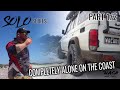 SOLO CAMPING PART 1/2 || HAD THE COASTLINE TO MYSELF - FISHING DIVING COOKING AND 4WD ADVENTURE