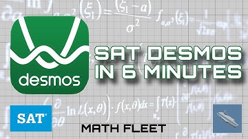 [NOVEMBER SAT] All of DESMOS on the SAT in SIX MINUTES