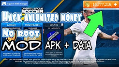 cara download&instal Dream League Soccer 2019 mod - download dls 2019 mod money