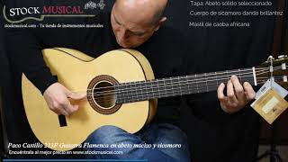 Video thumbnail of "Paco Castillo 213F guitarra flamenca de iniciación y nivel medio"