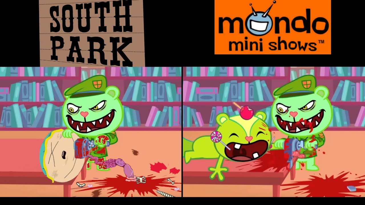 CROSSOVERS IN HAPPY TREE FRIENDS (ADULT CARTOONS) LIBRARY | EL