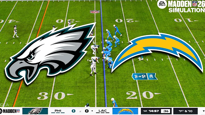 Eagles vs Chargers Simulation – Week 14 – 12/8/2025 | Madden 26 PS5