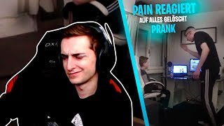 PAIN reagiert auf FORTNITE *Alles gelöscht* PRANK!!! | BEASTLIKE