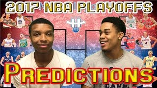 2017 NBA PLAYOFFS FIRST ROUND PREDICTIONS!!