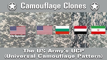 Copies of One of The Worst Camo Designs Ever Made: The US Army