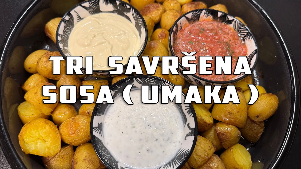 3 umaka (sosa) koji su svi tražili posle recepta za mladi krompir iz rerne