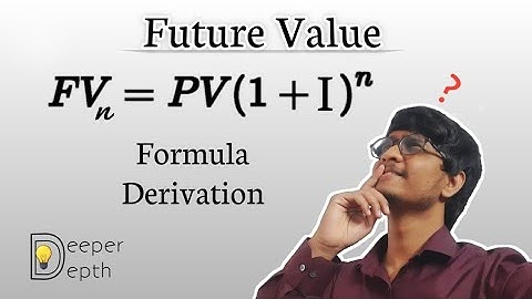 Derivation of Future Value formula | Financial Management.