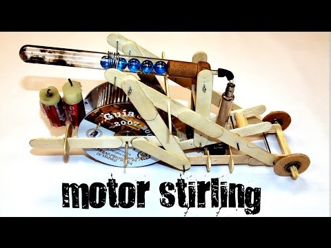 Coche con motor stirling (3 metros)