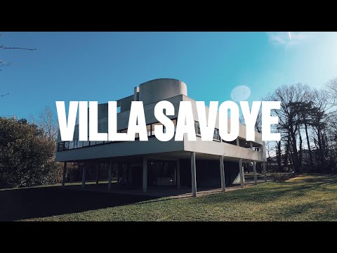 VILLA SAVOYE I LE CORBUSIER I 4K