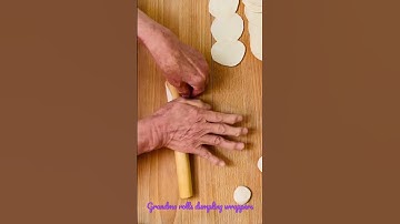 Grandma makes dumplings