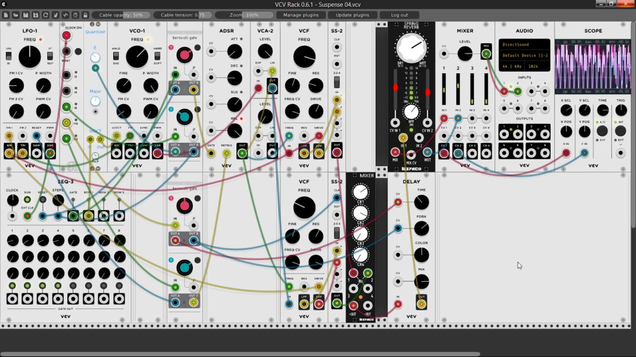 VCV Rack - Suspense - YouTube