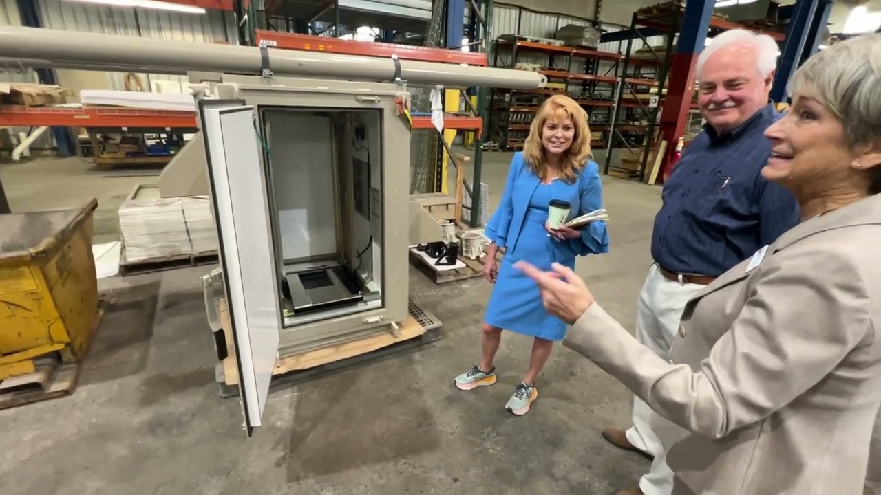 PA State Treasurer Stacy Garrity and PA Rep. R Lee James Visit Pepro in Oil City