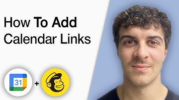 How to Add Calendar Links in Mailchimp [2025 Full Guide]