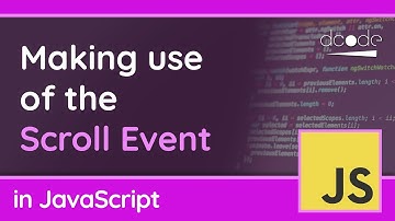 The "scroll" event in JavaScript | window.onscroll