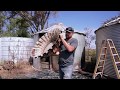 Disassembling a Grain Bin