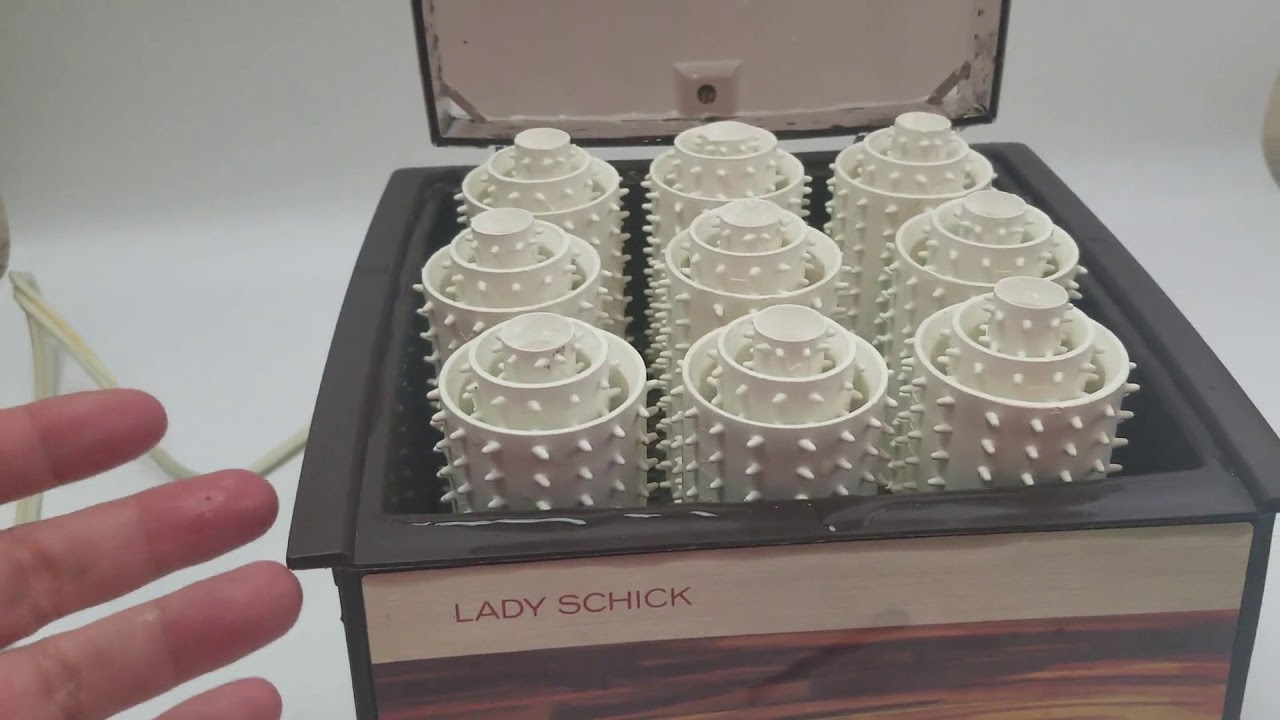 Vintage Lady Schick Mist Hot Hair Rollers for Sale on eBay YouTube