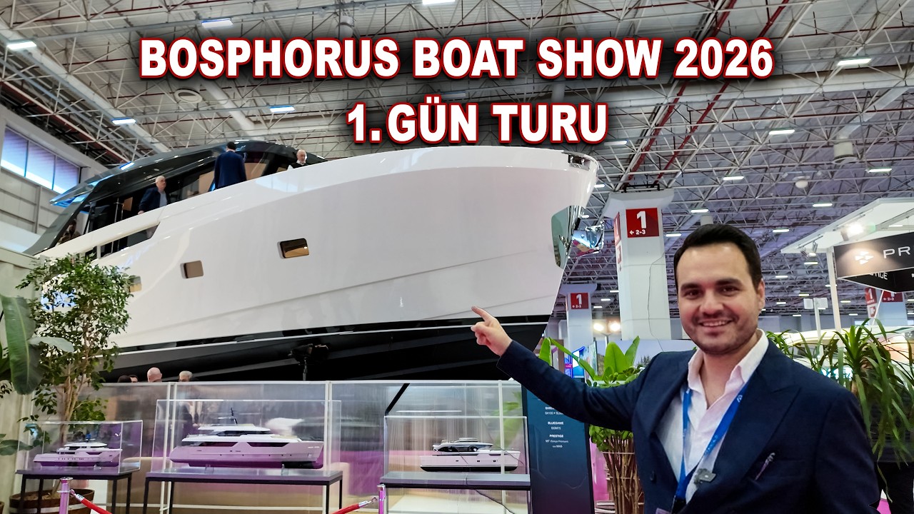 Bosphorus Boat Show 2026’da Yok Yok! Karada Giden Tekne, Helikopter ve Süper Oyuncaklar 🔥🔥