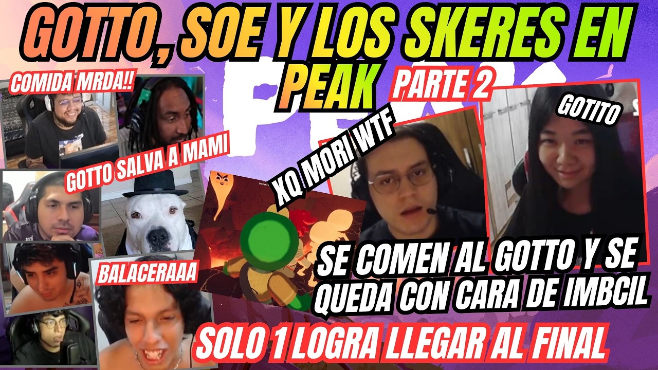 GOTTO, SOE Y LOS SKERES EN PEAK - OSITO LOQUEA AL GOTTO - SALVA A MAMI GOTTO - PARTE 2
