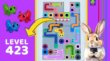 Gecko Out Level 423 Solution Walkthrough