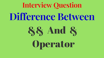 What is differences between logical && and bitwise & in Java