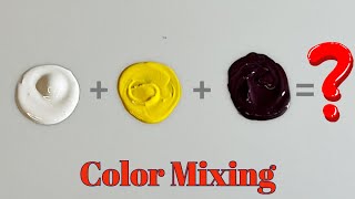 Guess the final color | satisfying video | Art video | Color Mixing video |Paint Mixing Video| ASMR