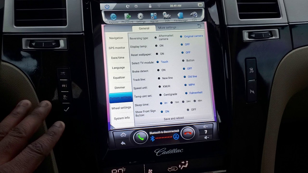Android Radio with fast boot - YouTube