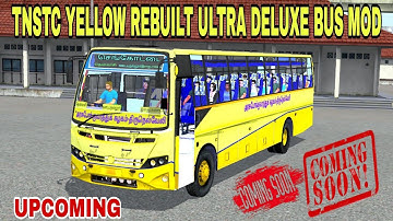 NEW TNSTC RE BUILD ULTRA DELUXE BUS MOD|UPCOMING MOD|BUS SIMULATOR INDONESIA 4.3.2
