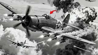 When The P-47 Opened Fire 8 .50 Cal Guns That Shocked Everyone