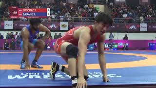 GOLD FS - 65 kg: T. OTOGURO (JPN) v. B. BAJRANG (IND)