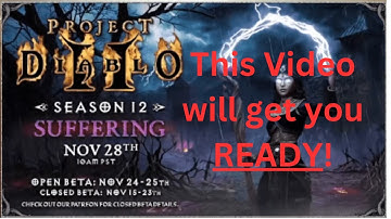 Project Diablo 2 - Solo Leveling & Campaign Guide (All Classes)