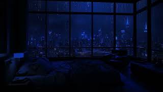 Urban Rain Soundscape - Creating a Calming Atmosphere for Sleep and Relaxation 🏙️🌧️