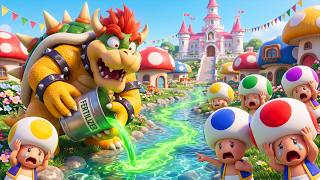 Bowser’s Terrible Mistake... What Happened to the Mushroom Kingdom?! 😱💧 | Super Mario Odyssey Story