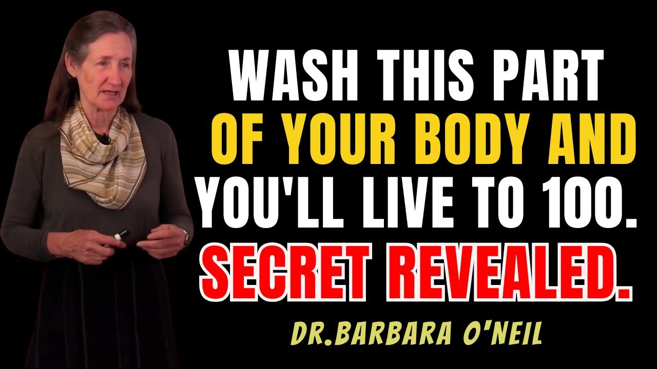 Older adults who don't wash these areas shorten their lifespan | Barbara O'Neill