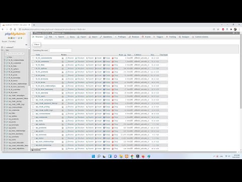 Video: PhpMyAdmin lưu trữ dữ liệu như thế nào?