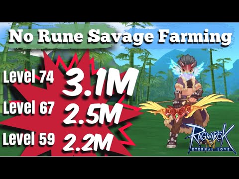 No Rune, Savage Farming in 2020. ADL Rogue and Stalker. Ragnarok Online Mobile (Episode SP)