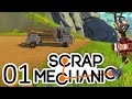 Scrap Mechanic ep01: В гаража на Пресли!