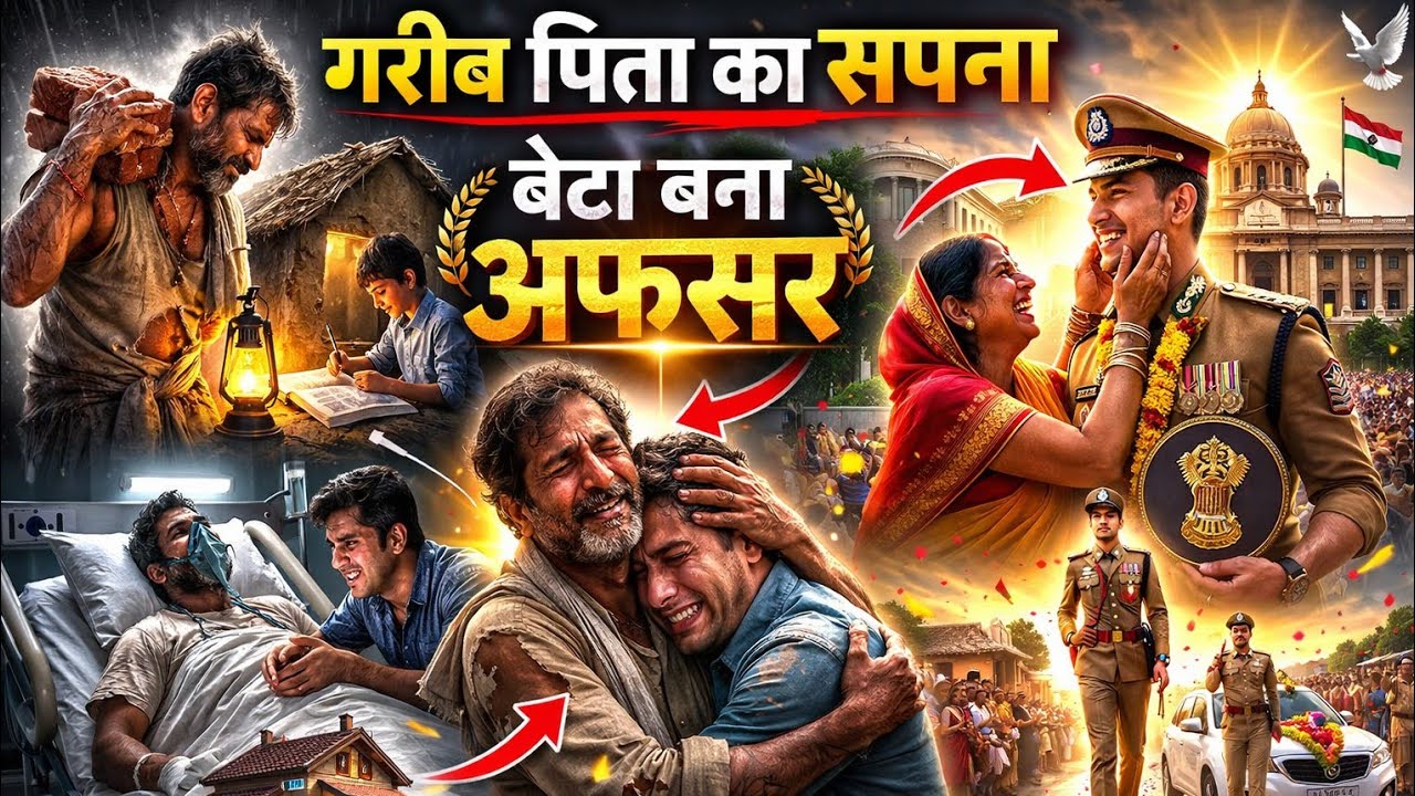 गरीब पिता का सपना बेटा बना IAS अफसर | दिल छू लेने वाली सच्ची कहानी । Emotional & Motivational Story