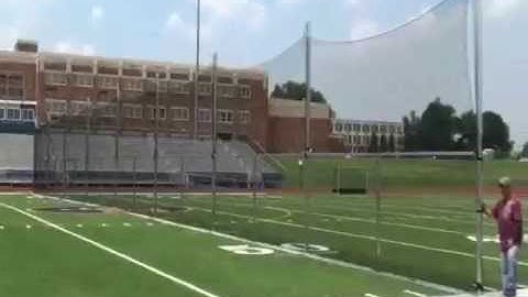 AAE - Self-Standing Portable Backstop Safety Netting for Field Sports