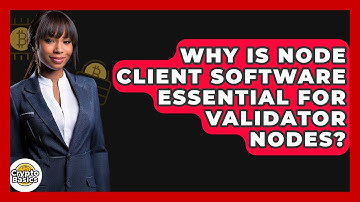 Why Is Node Client Software Essential For Validator Nodes? - CryptoBasics360.com