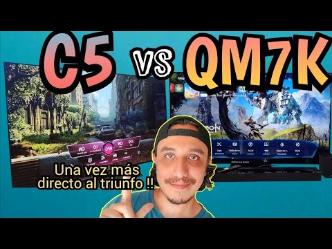 Video LG C5 vs QM7K TCL ¿Existe mucha diferencia? OLED vs MINILED